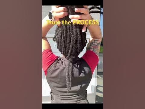 Trust the process #dreads #locjourney - YouTube