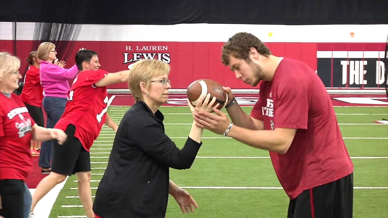 coyotes don edwards USD's First Annual Women's Football Clinic
