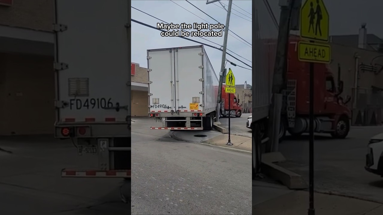 🤔 And maybe the street’s just too narrow — who knows?