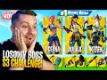 Losowy BOSS SEZON 3 challenge w Fortnite ... (mega NERWY!)