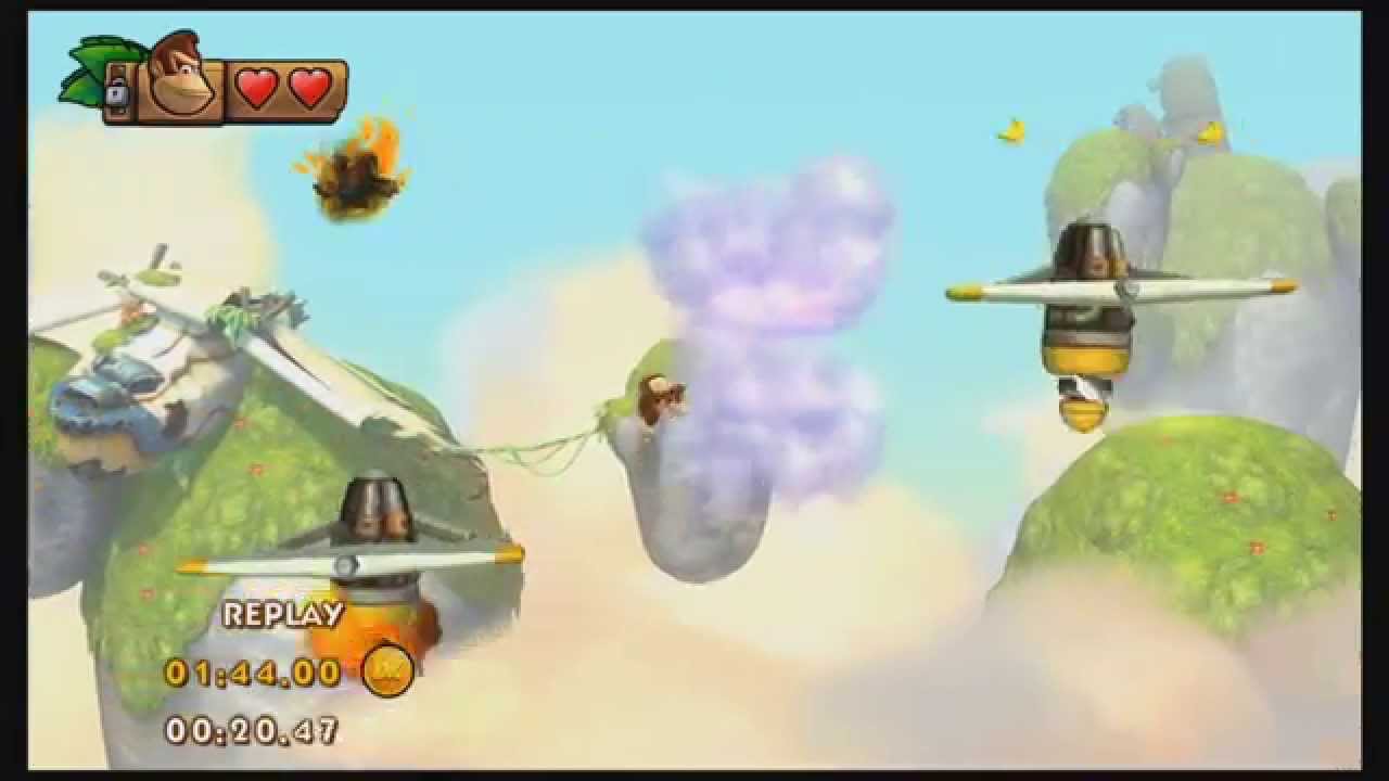 7-3 Crazy Clouds World Record: Donkey Kong Country Tropical Freeze