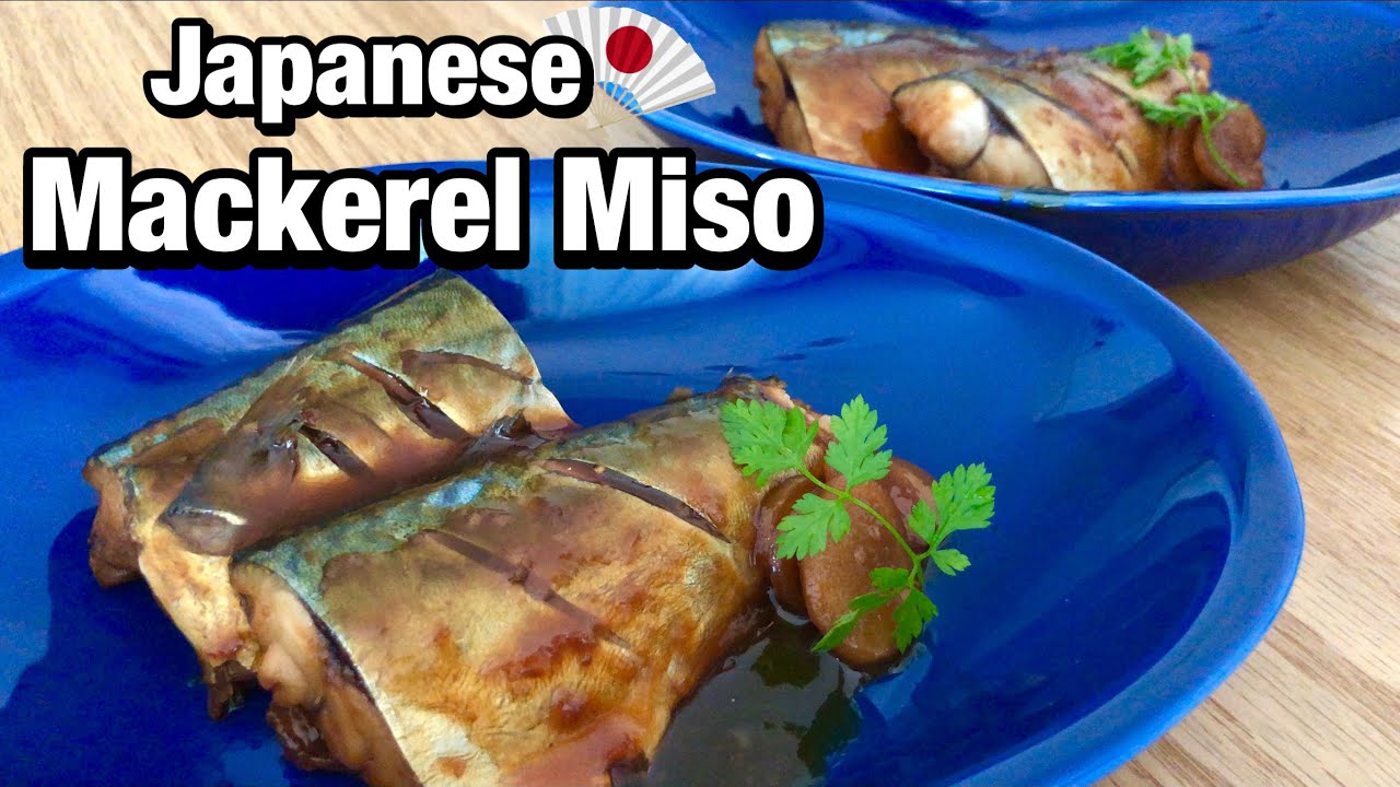 Simmered Mackerel with Miso recipe YouTube