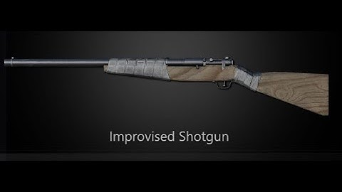 SCUM New Player Item Crafting Guide: Improvised Shotgun
