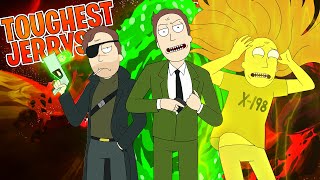 Coldest Jerry Alternative Versions From Rick And Morty Universe