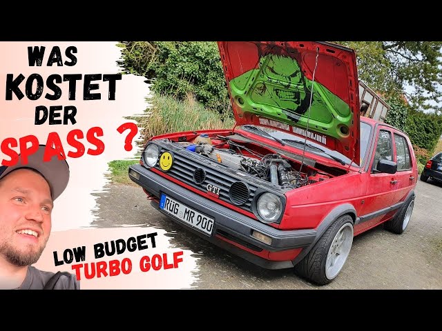 Alles auf Rot – Perfekter Golf 2 mit Audi 1,8T S3-Motorumbau