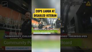 Information Cops Laugh At Disabled Vet Update