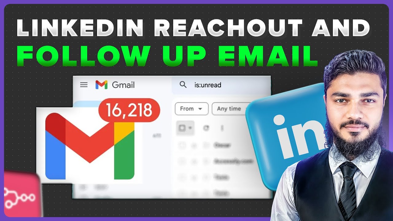 How to reach out to a LinkedIn prospect and Follow up with n8n AI Automation