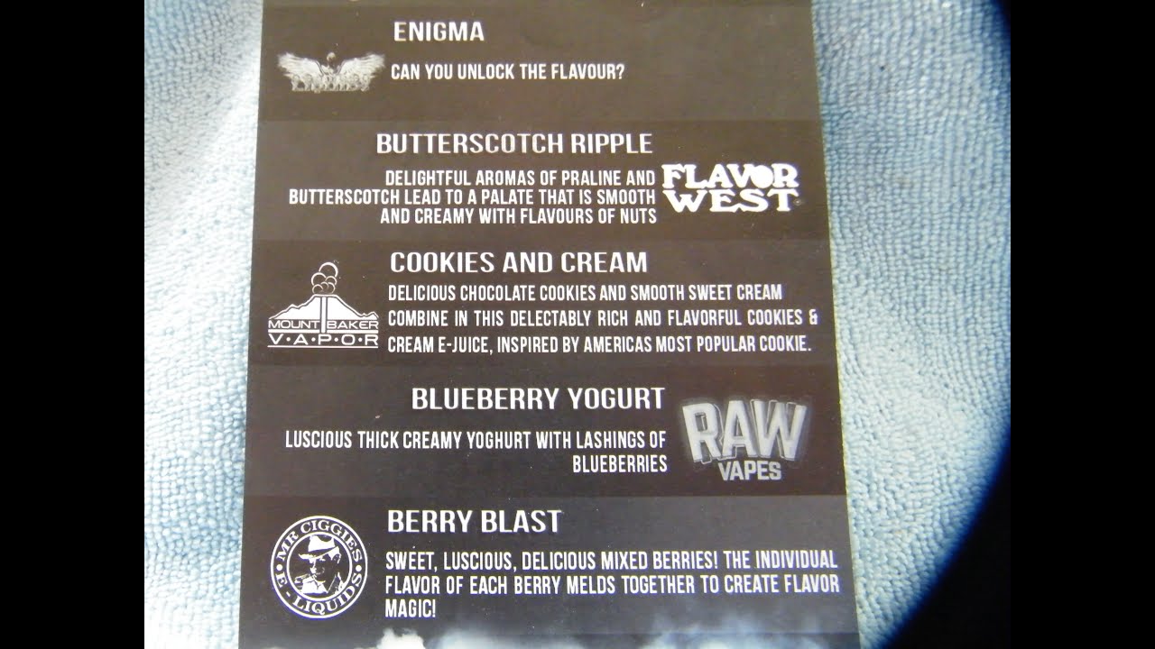 February's VapeMail Box Juice Reviews - 26 February 2016