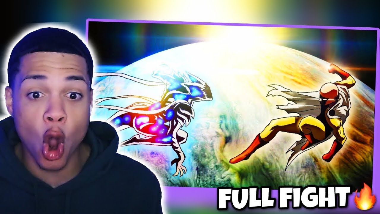SAITAMA VS COSMIC GAROU | One Punch Man Fan Animation FULL FIGHT ...