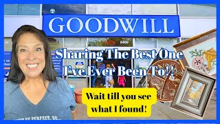 Shhhhh, Don't Tell Anyone!! My Favorite Goodwill Is Full Of Vintage Home Decor