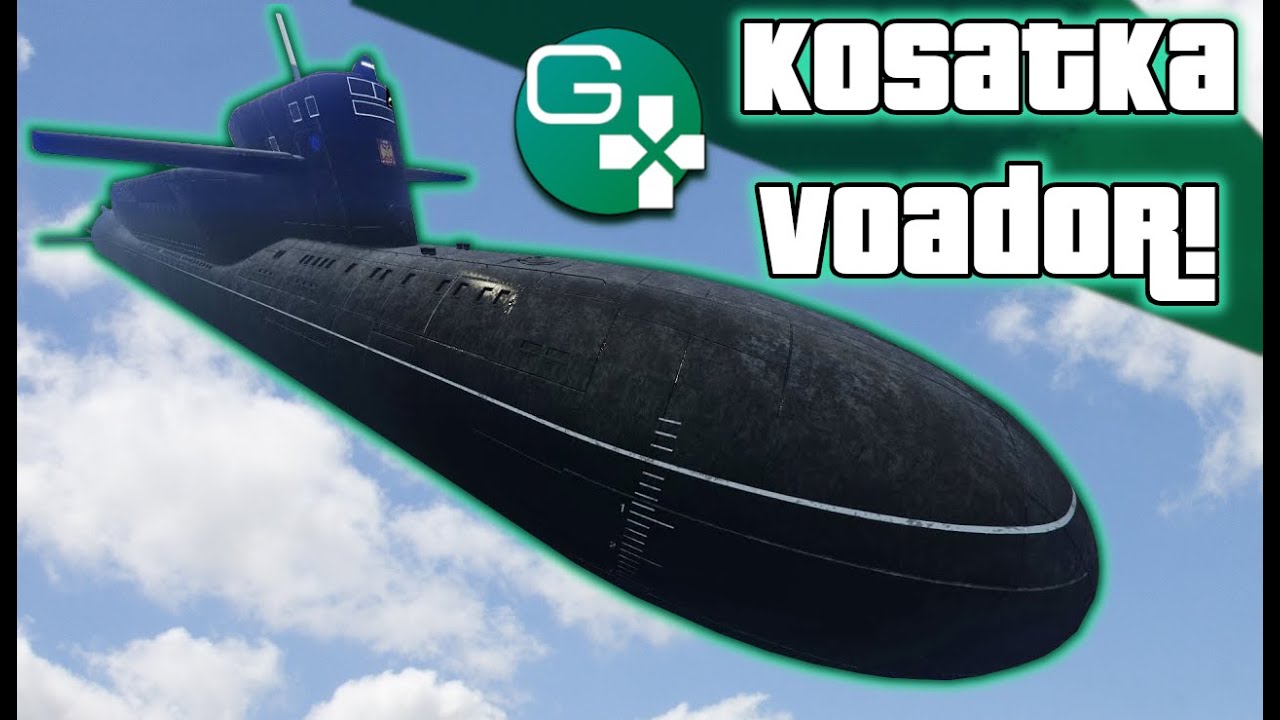 Como fazer o Kosatka voador no GTA V? YouTube