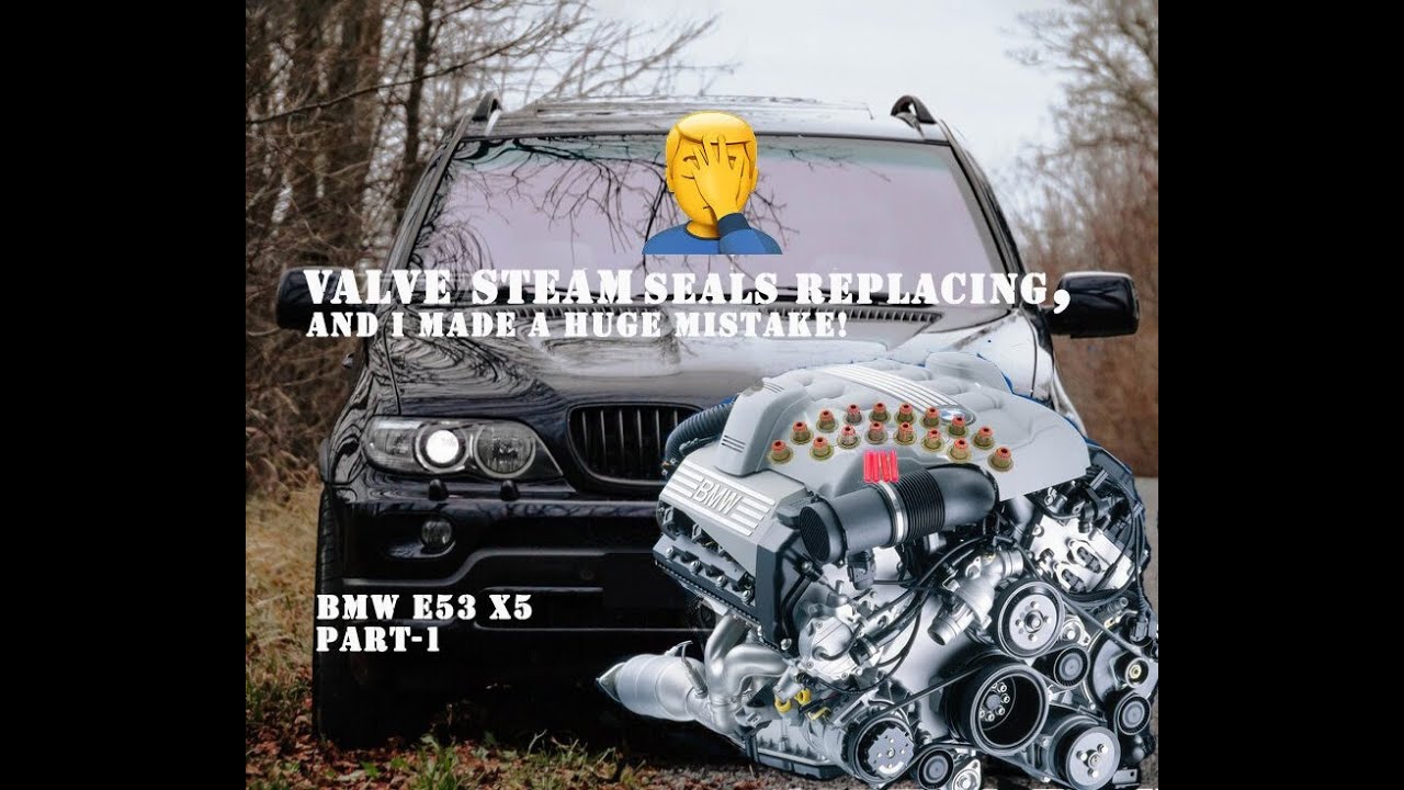 BMW e53 X5 Replacing Valve Steam Seals Part1 YouTube