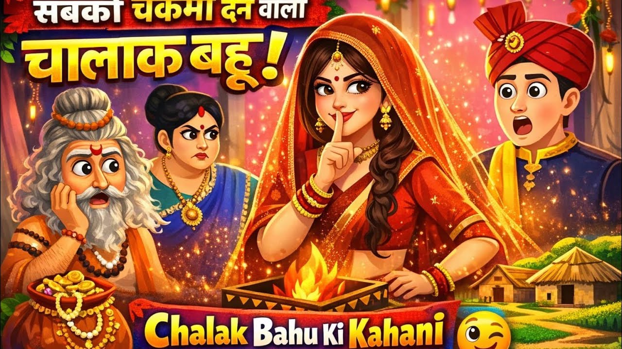 चालाक बहू की अनोखी कहानी | #trending #cartoon #rhymes #poem 