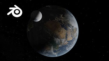 somewhat realistic - (SciFi) Planets created in blender