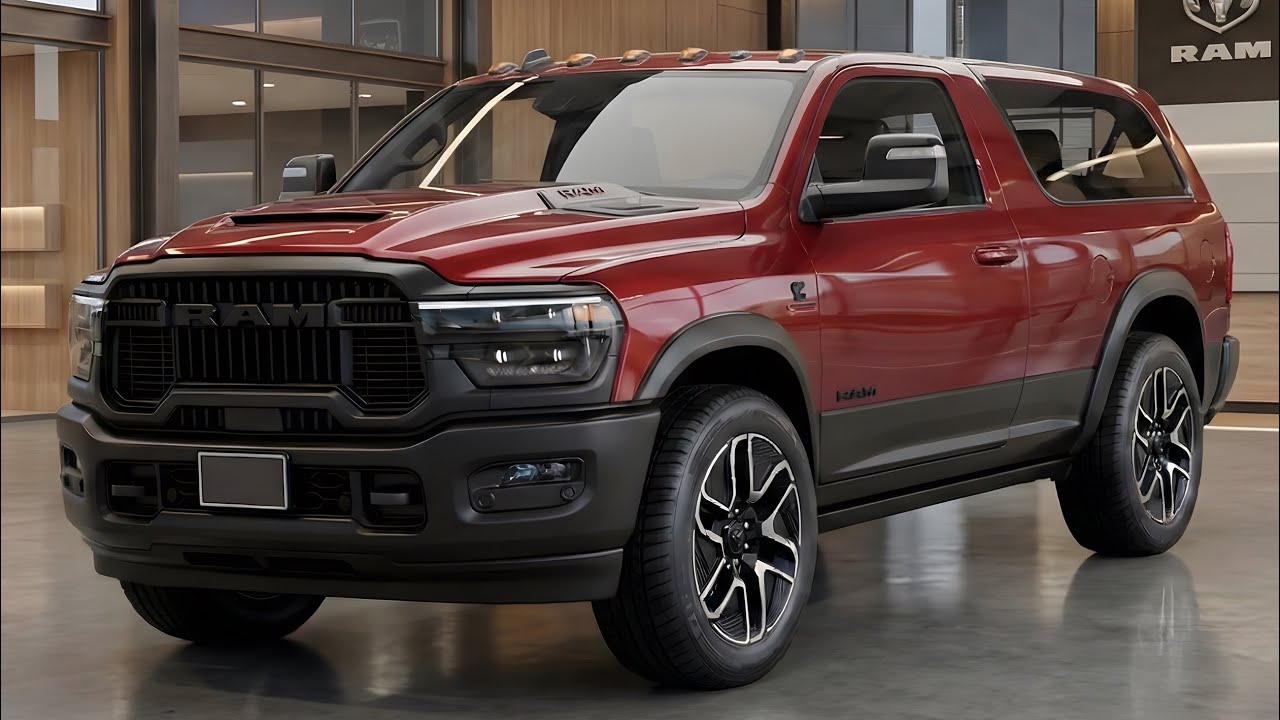 Совершенно новый Dodge Ramcharger TRX 2027 года — он гордо носит свою корону мощным ревом наддува.