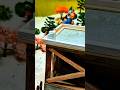 glass window + light up house DIY