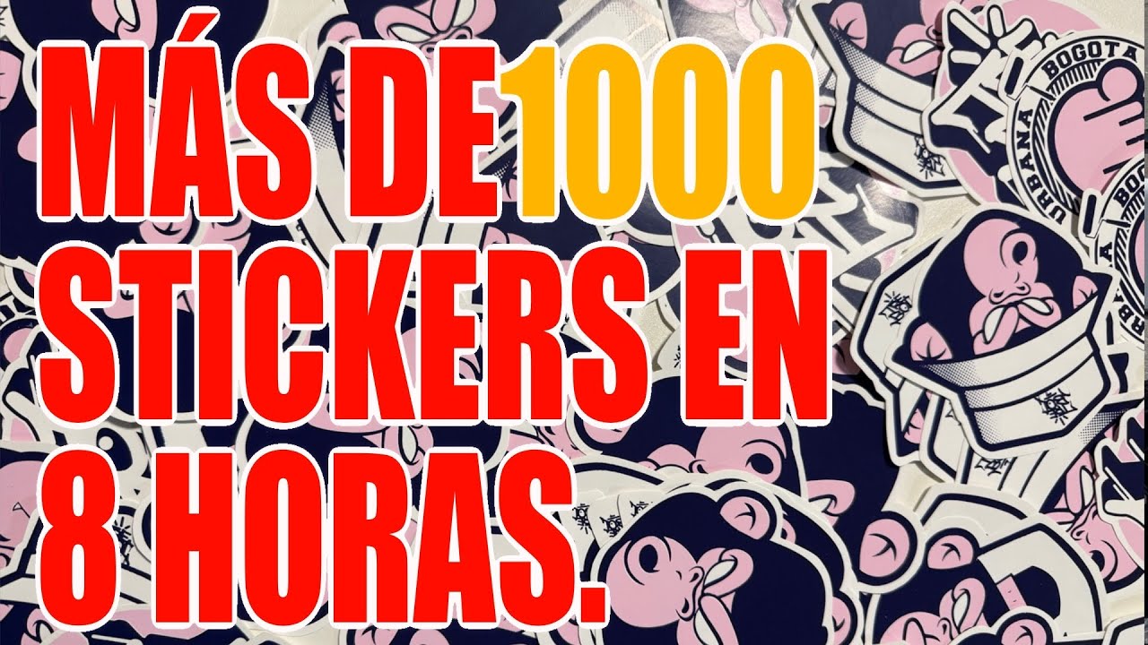 STICKERS LA FORMA FACIL DE LLEGAR A MÁS LUGARES.