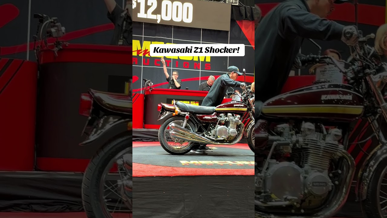 Kawasaki Z1 Shocking Auction Sale Price 🔥 - YouTube