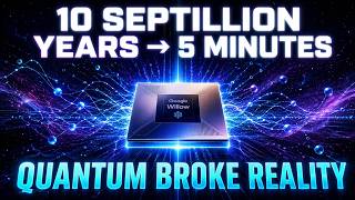 Google's Quantum Chip Just Broke Reality | The Willow Revolution Explained  #QuantumPhysics #Quantum