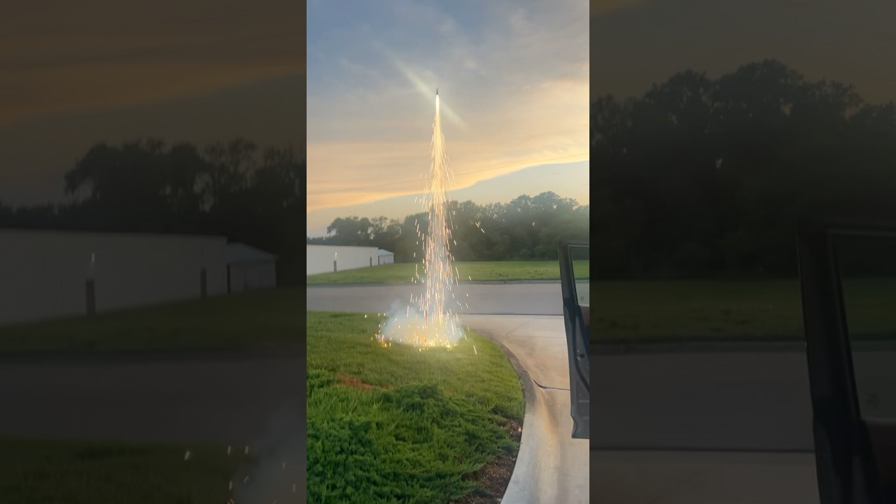 New Strobe Rocket Demo (Flash Rockets No Brand)