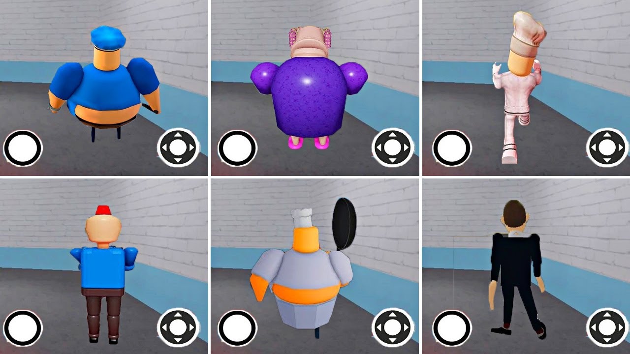 What if I EVERYONE? All Barry Prison MORPHS Roblox MR Funny