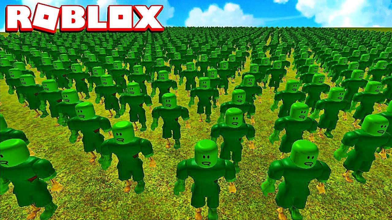 Mon Armee De Zombies Roblox Youtube - cuidado con los zombies robloxmonster defense youtube