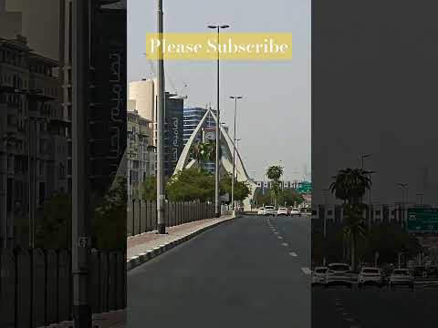 DUBAI DRIVING TO DEIRA CLOCK TOWER