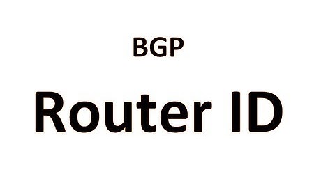 Lab # 2 BGP Router ID Configuration