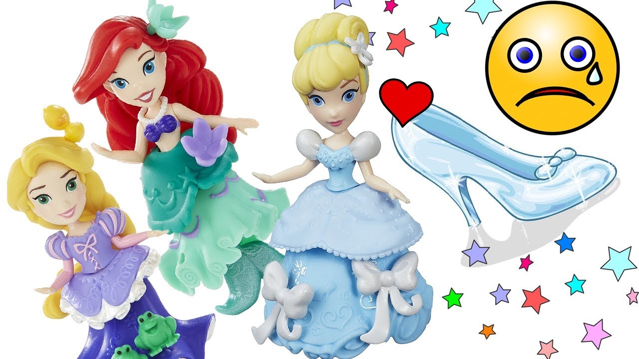 Disney Princesses Plan a Picnic and Look for Cinderella's Slipper in