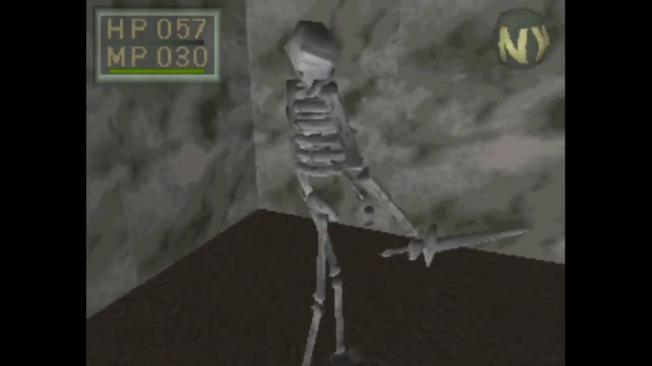 King's Field (II) (PS1, 1995) w/ Mouse Injector Gameplay