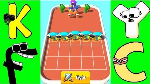 Merge Alphabet Lore Run  | 24 from  level  to 29 level #alphabetlore