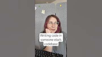 Writing code in someone else