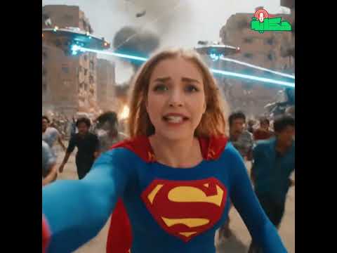 غزو فضائي سوبر جيرل تستنجد بسوبر مان