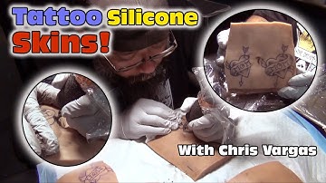 Tattoos On Silicone: Skin Cast Silicone Tutorial