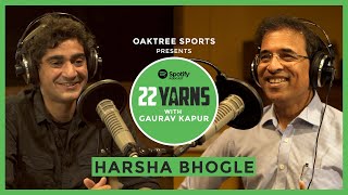 Harsha Bhogle’s Childhood Hero | Whiskey & Commentary For 5 Days | 22 Yarns With Gaurav Kapur