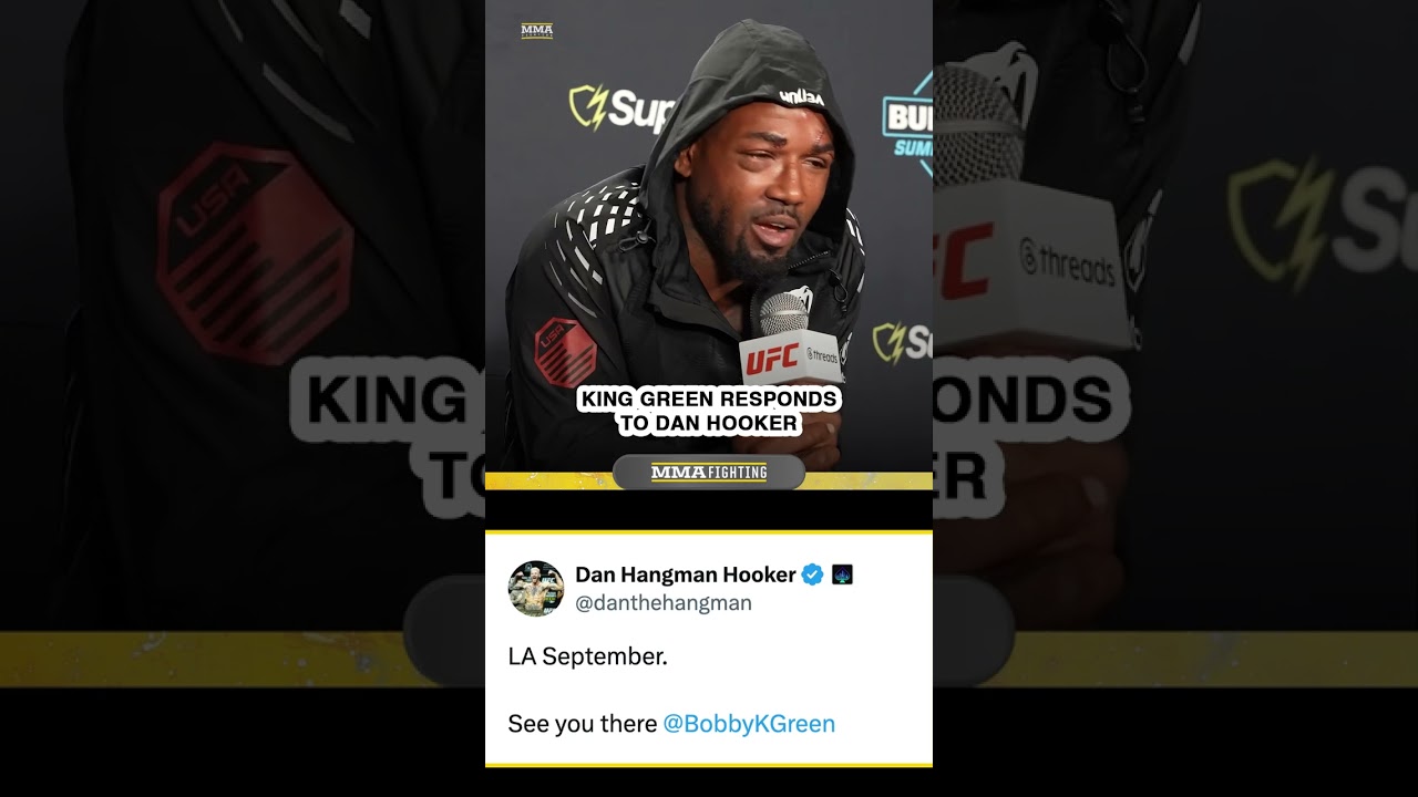 King Green RESPONDS to Dan Hooker after UFC 329 win - MMA Fighting