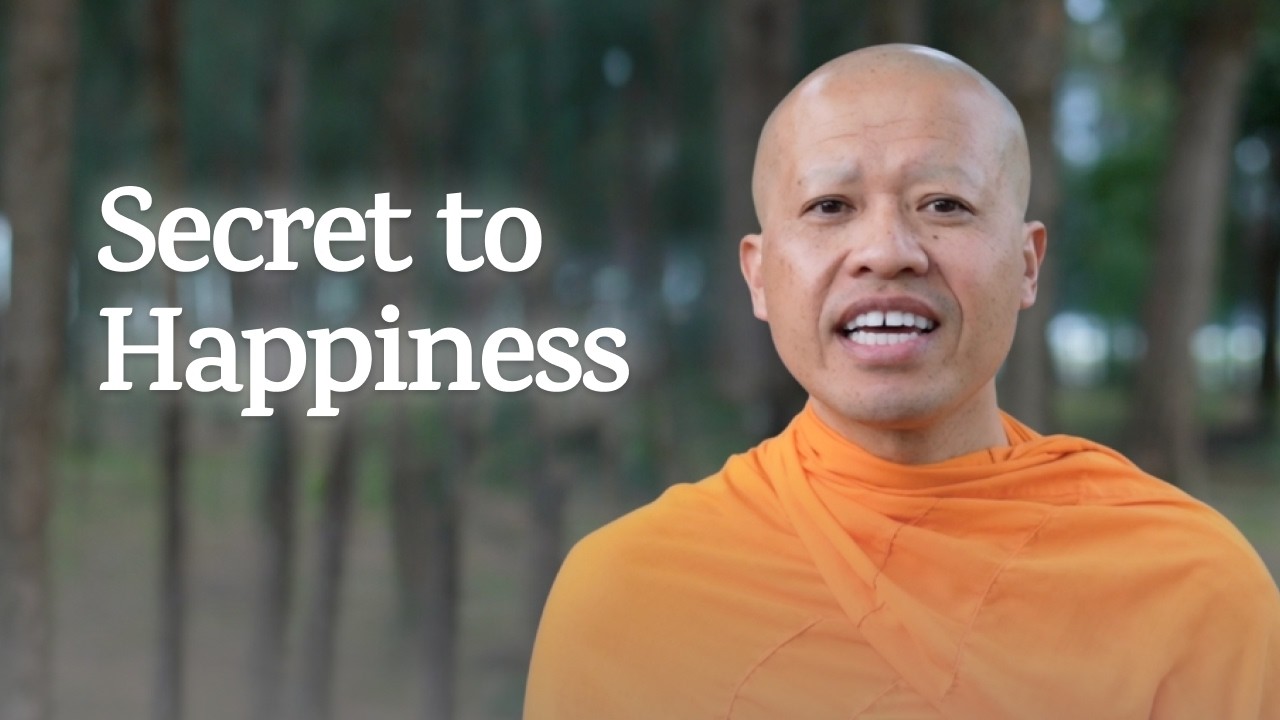 A Monk's Secret to Happiness YouTube