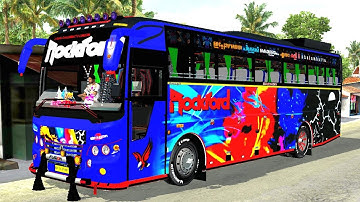 Realistic kerala tourister  Bus Cabin view |2 varient different mod|Bus simulator Indonesia 3.7.1