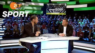 Studiogast Eberl: 'Wollen langfristig neuen Weg gehen' | das aktuelle sportstudio  ZDF