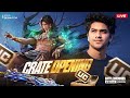 NEW ULTIMATE SET CRATE OPENING ON 12K LIKES | BGMI FULL RUSH GAMEPLAY REGALTOS IS LIVE