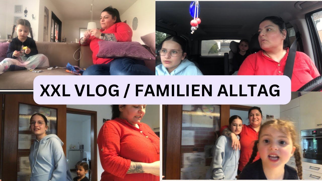 XXL VLOG | Familien Alltag | Mama Taxi 🚖 | Putzen | Kochen | Vlog