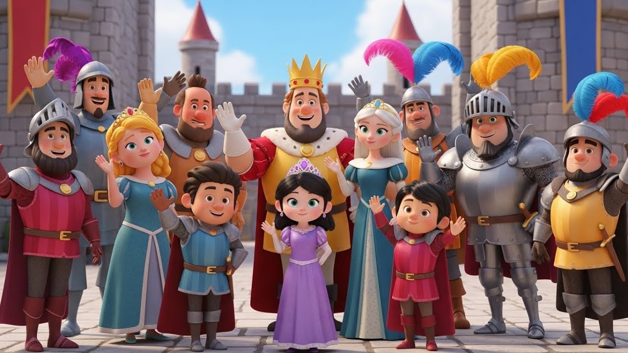 Kings, Queens & Castles learn about royal history  Adventure & Sing-Along Rhymes for Kids 👑🏰rhymes!