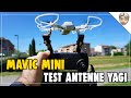 MAVIC MINI il mio TEST con le antenne YAGI!