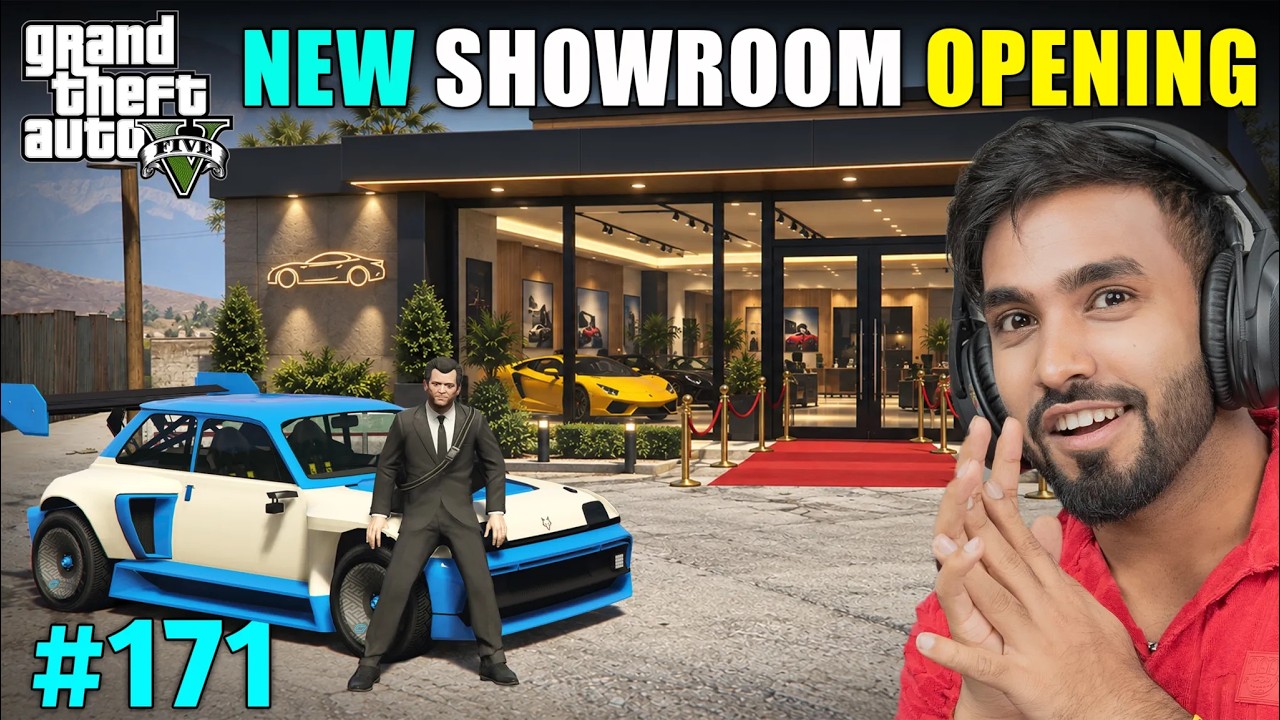 MY FIRST DAY AT MY NEW SHOWROOM! | GTA GAMEPLAY #171