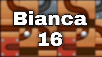 How To Solve  Roll the Ball - Slide Puzzle Star Mode Bianca Package Level 16 | Shorts video