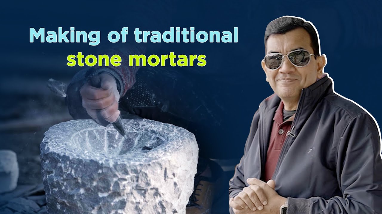 Making of Traditional Stone Mortars Teaser  | Sanjeev Kapoor Khazana