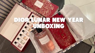 Unboxing Dior Limited Edition Lunar New Year Privee Fragrances With Gifts And Samples