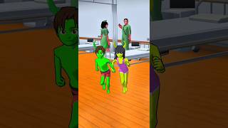 yuta see the zombie prank 🥺🙄😟🙃 viral shorts #sakuraschoolsimulator #video#game#sakura #sad#ccpssssad