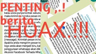 Hoax Whatsapp