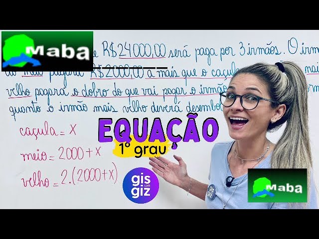 Problema envolvendo Equação do primeiro grau e Números